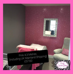 Clearance Glitter Wall Material