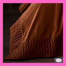 Load image into Gallery viewer, Siena Bedspread In Spice By Laurence Llewelyn-Bowen