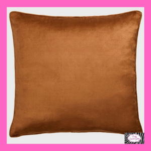 Veritas Filled Cushion In Spice By Laurence Llewelyn-Bowen