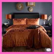 Load image into Gallery viewer, Firenza Duvet Set In Spice By Laurence Llewelyn-Bowen