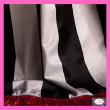 Load image into Gallery viewer, Festivo Stripe Throw In Black By Laurence Llewelyn-Bowen