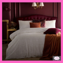 Load image into Gallery viewer, Emile Duvet Set In Cream By Laurence Llewelyn-Bowen