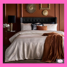 Load image into Gallery viewer, Cocktail Duvet Set In Ivory By Laurence Llewelyn-Bowen