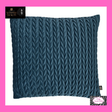 Load image into Gallery viewer, Amroy Filled Cushion In Teal By Laurence Llewelyn-Bowen