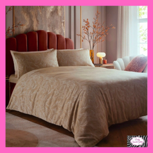 Load image into Gallery viewer, Venus Grace Duvet Set In Natural By Laurence Llewelyn-Bowen