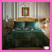 Load image into Gallery viewer, Tuscan Holiday Duvet Set In Green By Laurence Llewelyn-Bowen