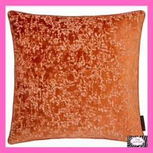 Load image into Gallery viewer, Atlas Filled Cushion In Spice By Laurence Llewelyn-Bowen
