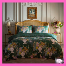 Load image into Gallery viewer, Tuscan Holiday Duvet Set In Green By Laurence Llewelyn-Bowen