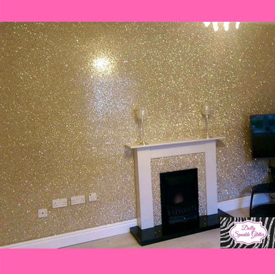 Champagne Glitter Wall Material