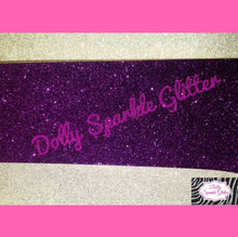 Load image into Gallery viewer, Purple Self Adhesive Glitter Fabric Strip
