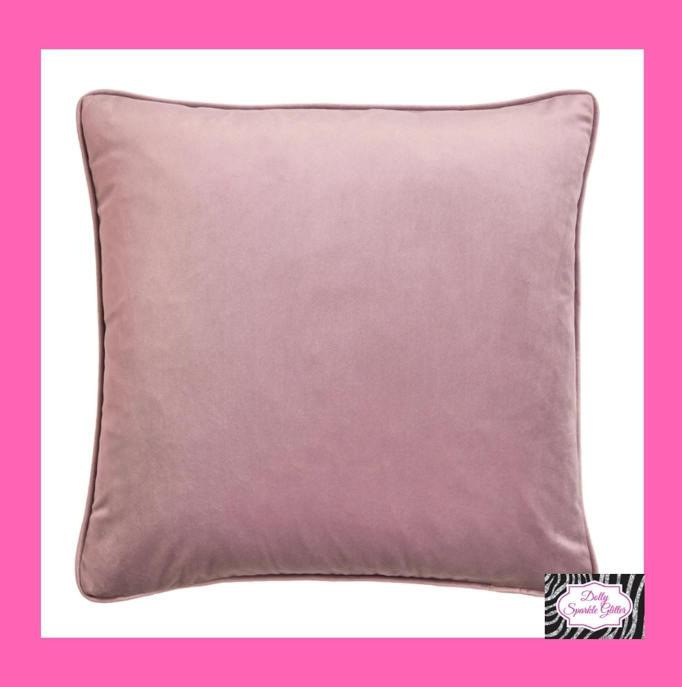 Montrose luxury velvet soft filled cushion