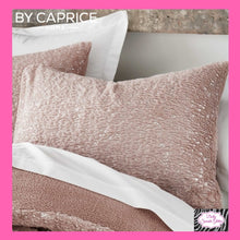 Load image into Gallery viewer, By Caprice Home Vivien Sparkle Fleece Duvet Cover Set In Blush