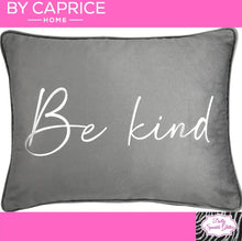 Load image into Gallery viewer, By Caprice Home Collection Be Kind Cushion In Silver