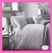 Load image into Gallery viewer, By Caprice Home Collection Ruby Duvet Set In White