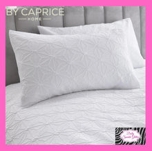 Load image into Gallery viewer, By Caprice Home Collection Ruby Duvet Set In White
