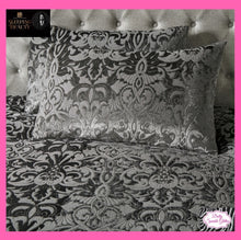 Load image into Gallery viewer, Laurence Llewelyn-Bowen Firenza Duvet Set in slate